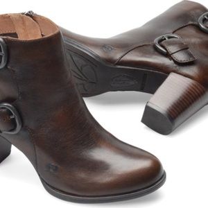 Born Ondine Burnished Cognac Leather 9.5/41 M/W